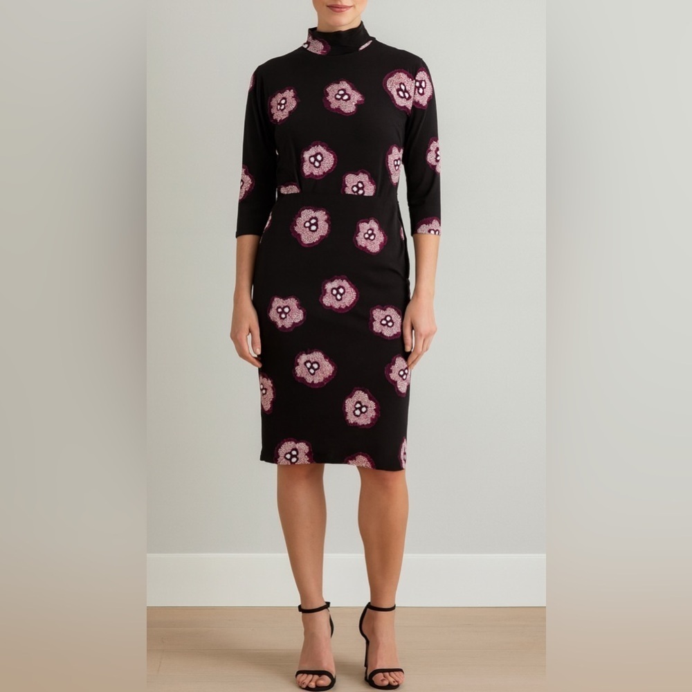 Samantha Sung silk floral dress 6